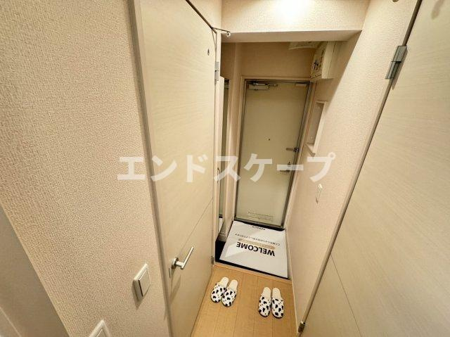 オペラハウス上大島Cの玄関|高崎、前橋、伊勢崎エリアのお部屋探しはエンドスケープまで！お客様の理想お聞かせ下さい♪