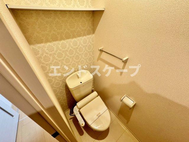 オペラハウス上大島Cのトイレ|高崎、前橋、伊勢崎エリアのお部屋探しはエンドスケープまで！お客様の理想お聞かせ下さい♪