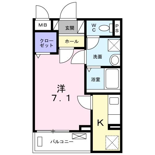 エスポワールの間取り