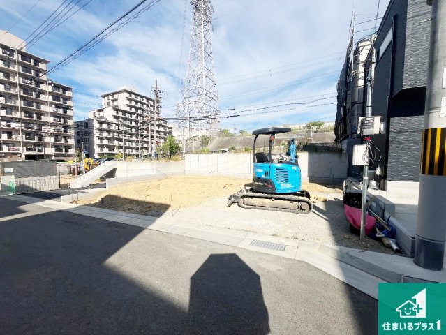 神戸市垂水区清水が丘　第1期　新築一戸建ての外観|周辺は落ち着いた街並みの住宅地！子育てがしやすい住環境です！まだ未完成ですが、現地でしかわからない事もございます。是非一度ご覧ください。