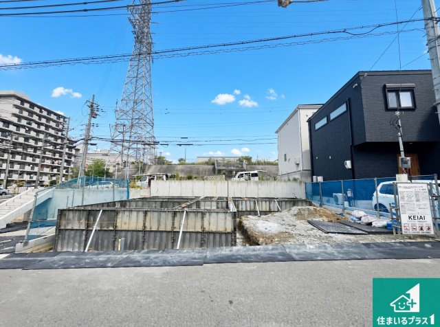 神戸市垂水区清水が丘　第1期　新築一戸建ての外観|周辺は落ち着いた街並みの住宅地！子育てがしやすい住環境です！まだ未完成ですが、現地でしかわからない事もございます。是非一度ご覧ください。