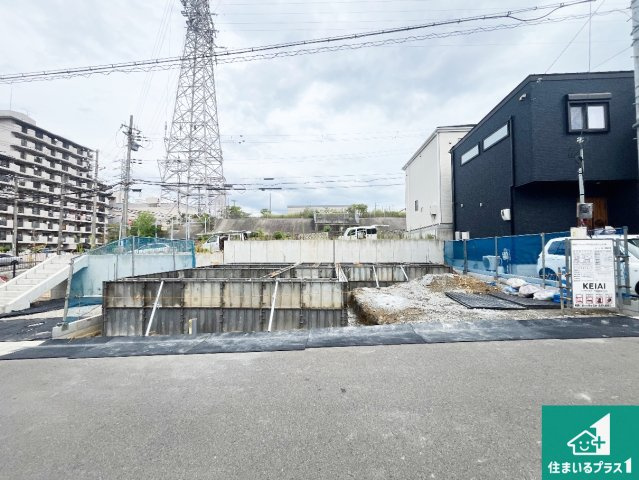 神戸市垂水区清水が丘　第1期　新築一戸建ての外観|周辺は落ち着いた街並みの住宅地！子育てがしやすい住環境です！まだ未完成ですが、現地でしかわからない事もございます。是非一度ご覧ください。