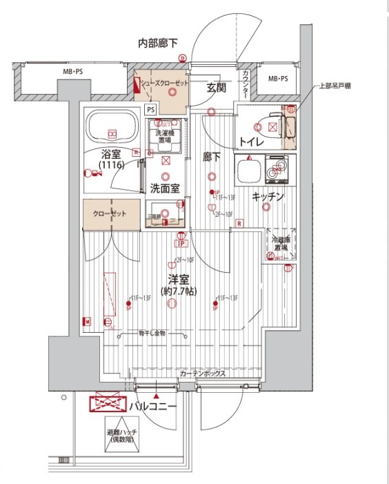 八王子市八日町の賃貸マンション