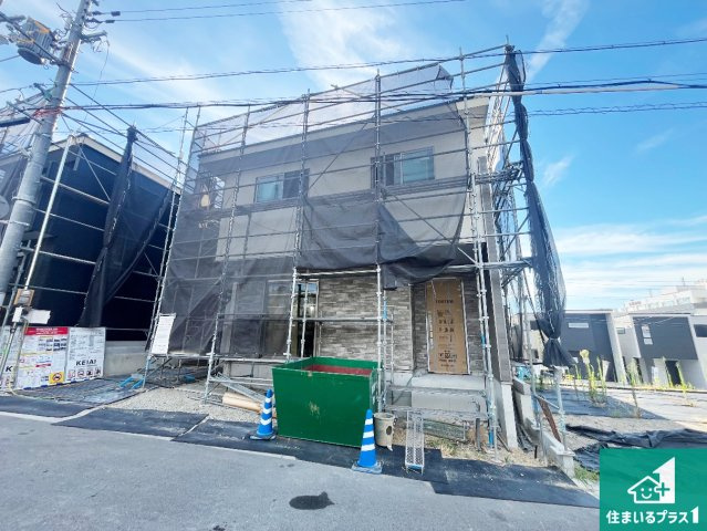 神戸市垂水区清水が丘　第1期　新築一戸建ての外観|周辺は落ち着いた街並みの住宅地！子育てがしやすい住環境です！まだ未完成ですが、現地でしかわからない事もございます。是非一度ご覧ください。