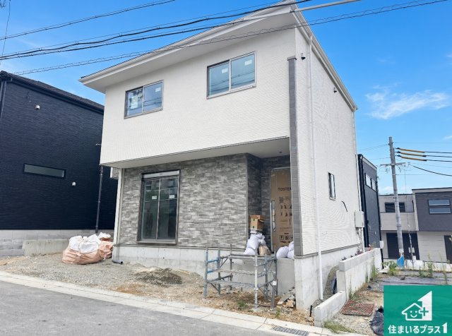 神戸市垂水区清水が丘　第1期　新築一戸建ての外観|周辺は落ち着いた街並みの住宅地！子育てがしやすい住環境です！まだ未完成ですが、現地でしかわからない事もございます。是非一度ご覧ください。