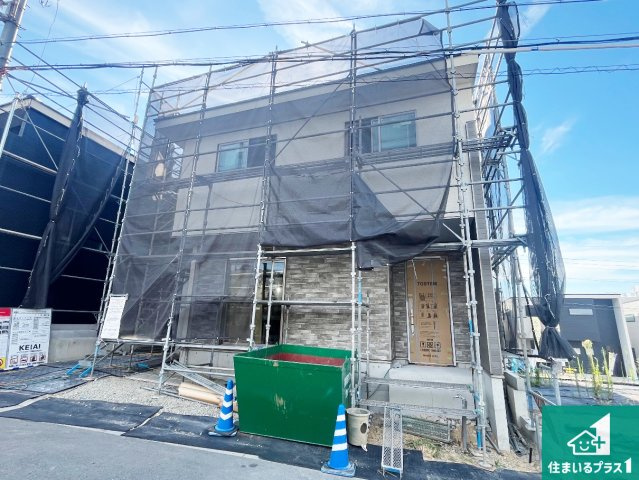 神戸市垂水区清水が丘　第1期　新築一戸建ての外観|周辺は落ち着いた街並みの住宅地！子育てがしやすい住環境です！まだ未完成ですが、現地でしかわからない事もございます。是非一度ご覧ください。