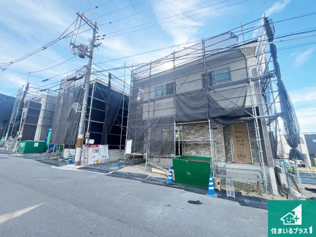 神戸市垂水区清水が丘　第1期　新築一戸建ての外観|周辺は落ち着いた街並みの住宅地！子育てがしやすい住環境です！まだ未完成ですが、現地でしかわからない事もございます。是非一度ご覧ください。