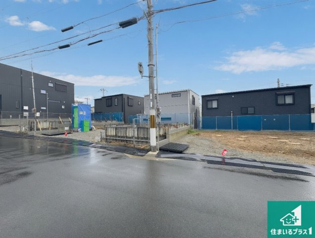 神戸市垂水区清水が丘　第1期　新築一戸建ての外観|周辺は落ち着いた街並みの住宅地！子育てがしやすい住環境です！まだ未完成ですが、現地でしかわからない事もございます。是非一度ご覧ください。