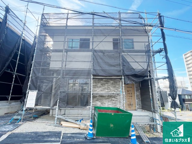 神戸市垂水区清水が丘　第1期　新築一戸建ての外観|周辺は落ち着いた街並みの住宅地！子育てがしやすい住環境です！まだ未完成ですが、現地でしかわからない事もございます。是非一度ご覧ください。