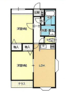 プレステージ東村山の間取り