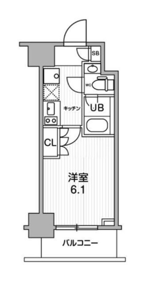 【間取り】 | ＪＭＦレジデンス北品川