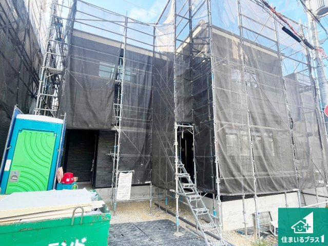神戸市垂水区清水が丘　第1期　新築一戸建ての外観|周辺は落ち着いた街並みの住宅地！子育てがしやすい住環境です！まだ未完成ですが、現地でしかわからない事もございます。是非一度ご覧ください。