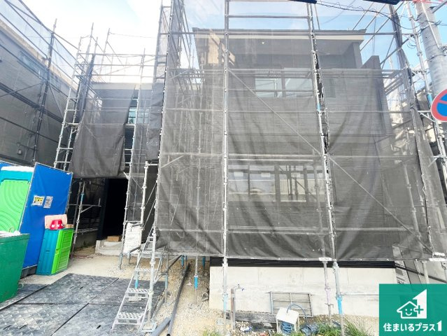 神戸市垂水区清水が丘　第1期　新築一戸建ての外観|周辺は落ち着いた街並みの住宅地！子育てがしやすい住環境です！まだ未完成ですが、現地でしかわからない事もございます。是非一度ご覧ください。