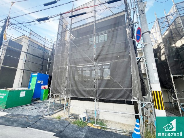神戸市垂水区清水が丘　第1期　新築一戸建ての外観|周辺は落ち着いた街並みの住宅地！子育てがしやすい住環境です！まだ未完成ですが、現地でしかわからない事もございます。是非一度ご覧ください。