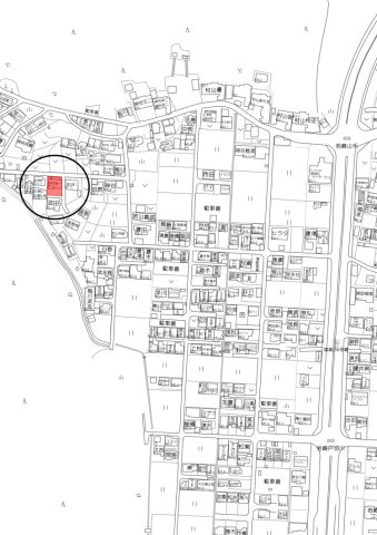 中古住宅　岩崎の地図
