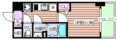 【間取り】 | プレサンス新大阪コアシティ
