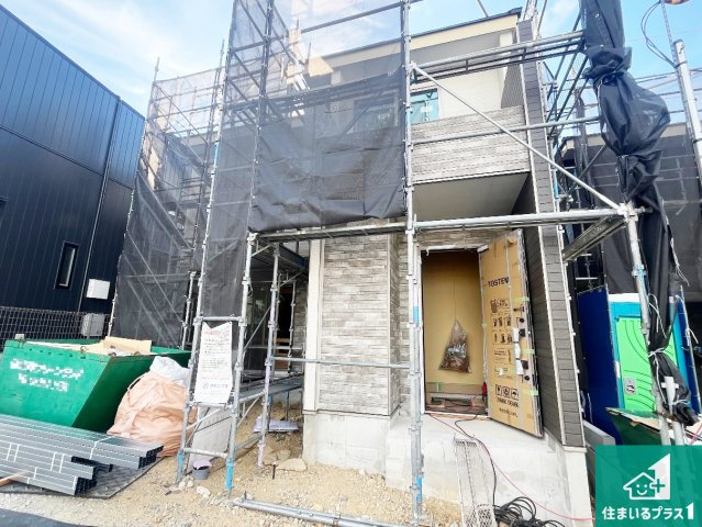 神戸市垂水区清水が丘　第1期　新築一戸建ての外観|周辺は落ち着いた街並みの住宅地！子育てがしやすい住環境です！まだ未完成ですが、現地でしかわからない事もございます。是非一度ご覧ください。