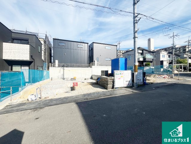 神戸市垂水区清水が丘　第1期　新築一戸建ての外観|周辺は落ち着いた街並みの住宅地！子育てがしやすい住環境です！まだ未完成ですが、現地でしかわからない事もございます。是非一度ご覧ください。