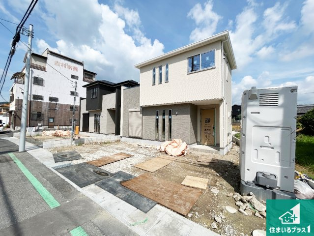 ●5(土)6(日)現地説明会！　生駒郡三郷町勢野東　全2邸の前面道路含む現地写真|駅やスーパー、小学校・中学校等日常生活に欠かせない情報や道のりもご紹介いたしますのでお気軽にご相談ください。