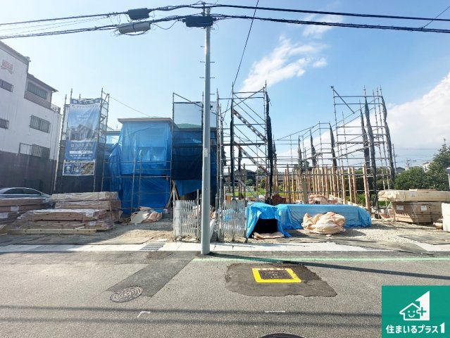 ●29(土)30(日)現地説明会！　生駒郡三郷町勢野東　全2邸の外観|ご案内の際は現地集合はもちろん、ご自宅の送迎や最寄りの駅迄のお迎え等お気軽にご相談ください。