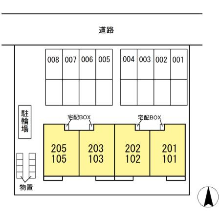 マジェスタ　Ａの区画図