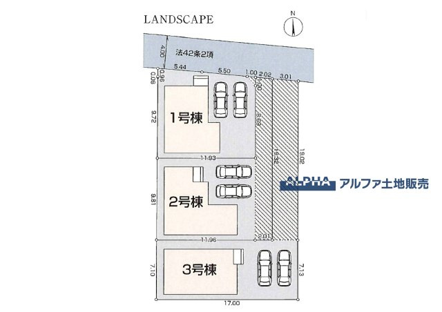 立川市西砂町　全３棟　新築戸建の区画図|【Warm Light】
◆ぬくもりに満ちた場所◆
差し込む陽だまりが、心の奥までやさしく照らす。過ごすほどに、この場所が帰りたくなる存在へと変わっていく。