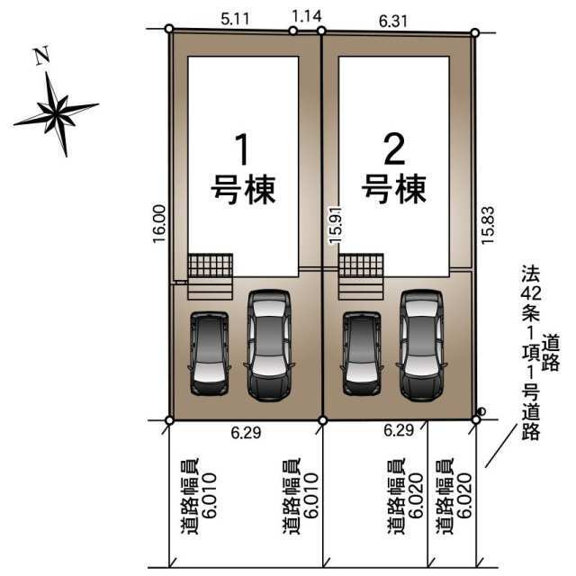 【区画図】