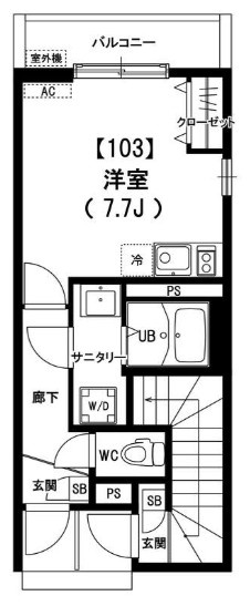 リブリ・たんぽぽの間取り