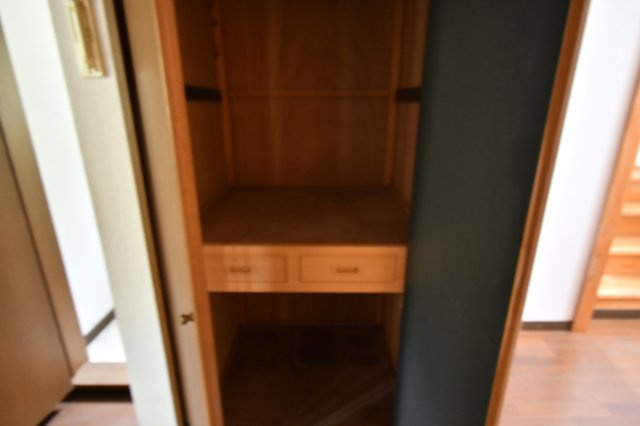 南巨摩郡南部町内船の中古一戸建の収納|階段下の大きい収納