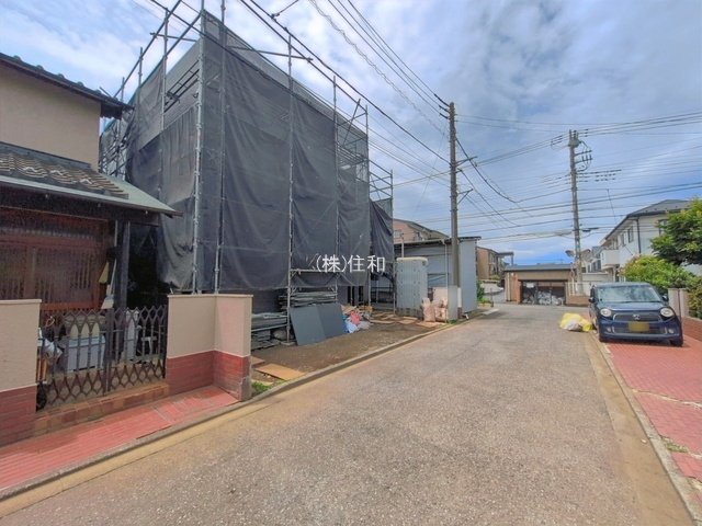 【新築分譲住宅】川越市寺尾第4期の前面道路含む現地写真