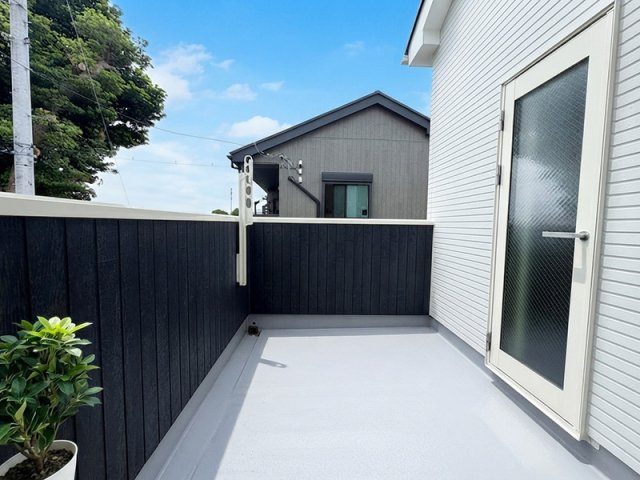 新築戸建　茅ヶ崎市西久保のバルコニー