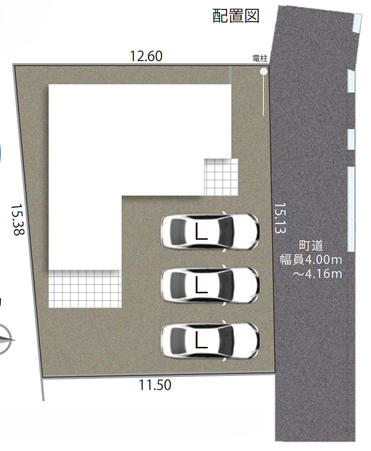 新築戸建　函南町仁田2期　全1棟　1号棟　の区画図