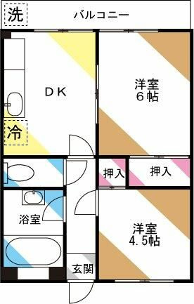【間取り】 | 石川第一マンション