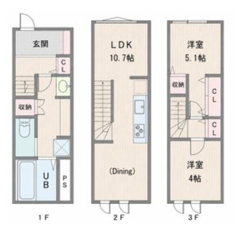 【間取り】 | カルカソンヌ立川