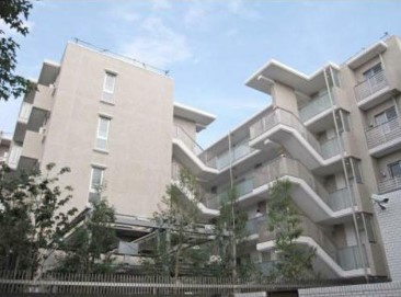 【外観】 | ル・シュクレ永福 | 鉄筋コンクリート造のがっちりとした建物。