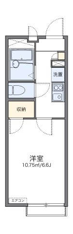 レオパレスサンシャイン貫井北の間取り