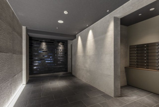 S-RESIDENCE三田慶大前のロビー