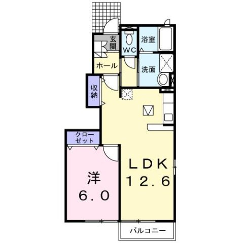 エクセル東明の間取り