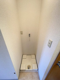 【設備】 | テルミーハイツ | 室内洗濯機置き場　※同建物ほかのお部屋の写真です。
