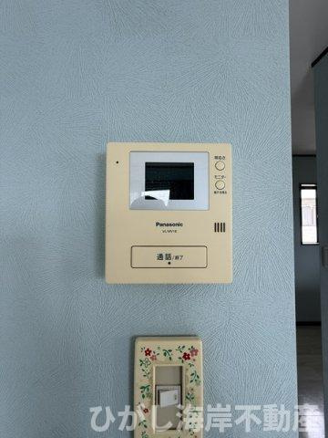 平塚市西真土１丁目　　中古戸建のセキュリティ|TVモニター付きインターフォン