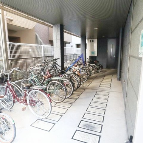 リビオンのその他共用部分|駐輪場です。