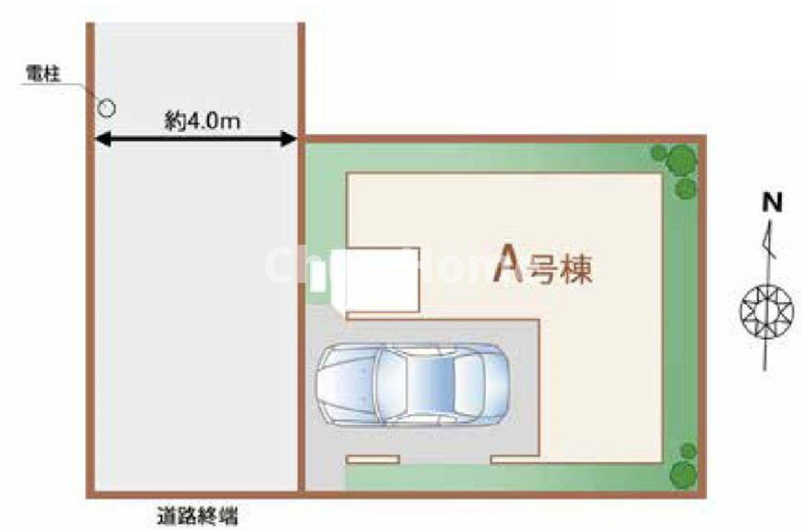 足立区東和3丁目新築分譲住宅の区画図|区画図