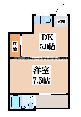 【間取り】 | 枚岡西ハイツ