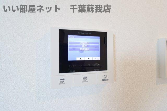 ジーメゾン千葉浜野クオリのセキュリティ|TVモニターホン付きでセキュリティ面も安心！
