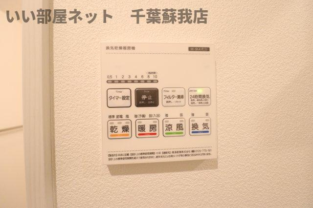ジーメゾン千葉浜野クオリの設備|浴室乾燥機！雨の日も安心ですね！