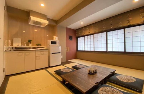 千代田区東神田２丁目のホテルの内装