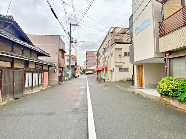 戸建 大阪市城東区東中浜２丁目の前面道路含む現地写真