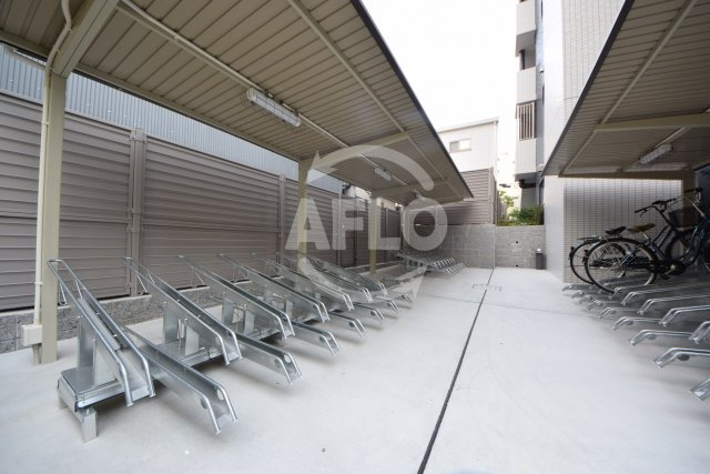 プレサンス谷町九丁目ディセオのその他共用部分|プレサンス谷町九丁目ディセオ　駐輪場