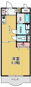 フォンティーヌ徳重の間取り