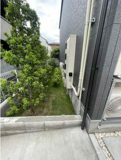 杉並区上井草１丁目のタウンのバルコニー